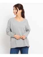 デラヴェ天竺プルオーバー/グレー(012)