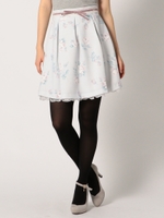 ビックウィンターローズスカート/ピンク