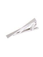 ピラミッドネクタイピン[ メンズ ネクタイピン 結婚式 ]/シルバー(706)