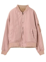 ファーリバーシブルブルゾン(シープ)/ピンク