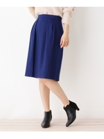 フラノタックスカート/ブルー(092)