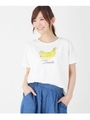 フルーツプリントTシャツ/ホワイト系(002)