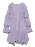 フレアーフリルワンピース/PPL