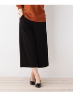 ベーシックワイドパンツ/ブラック(019)