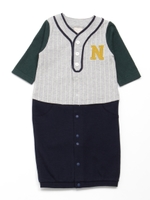 ベースボール2WAYオール/トップ グレー