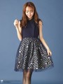 ベティーちゃんコラボワンピース/ネイビー