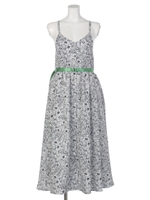 ボタニカルワンピース/ホワイト