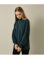 ボリュームSLVスウェットTOP/GRN