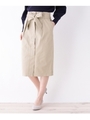 ラップ・タイトスカート/ライトベージュ(051)