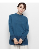 ラメ入りニット/ブルー(092)