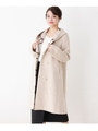 リバーウールコート/ライトベージュ(051)