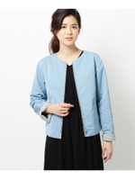 リバーシブルグログランジャケット/ブルー(092)