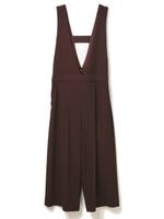 レーヨンウールサロペット/レッド