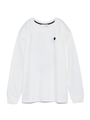ロゴロングTシャツ/OWHT
