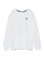 ロゴロングTシャツ/OWHT