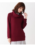衿つき2WAYニット/ボルドー(064)