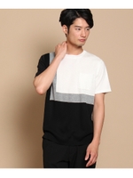 前身ニットデザインTシャツ/オフホワイト(503)