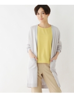 多機能付 ハイゲージニット・カーディガン/グレー(012)