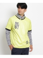 撥水防風機能半袖プルオーバー/レモンイエロー(031)