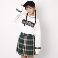 【20%OFF】ボックスロゴハイネック裏毛トレーナー