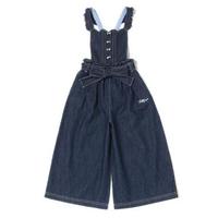 【30%OFF】2WAYデニムワイドオールインワン