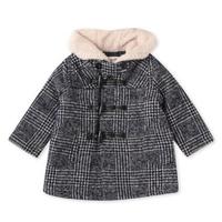 【30%OFF】チェックダッフルコート