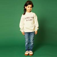 【30%OFF】ビッグシルエットロゴ裏起毛トレーナー