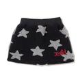 【30%OFF】星総柄ジャカードボアスカパン