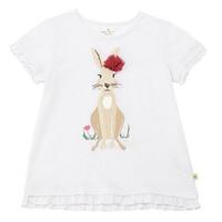 【40%OFF】ガールズ　ラビットフラワーズグラフィックティー
