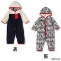 【50%OFF】ディズニー もこもこ2WAYカバーオール