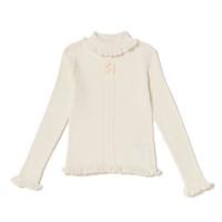 【50%OFF】フリルタートルニット