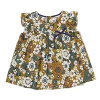 【50%OFF】レトロフラワーチュニック