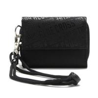 【50%OFF】ロゴ総柄3つ折り財布