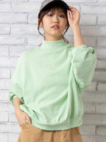 WEGO/ロゴハイネックスウェット