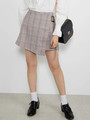 WEGO/ラップベルトチェックスカパン