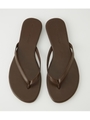 BASIC TONG SANDALS/BRN