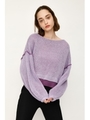 BI COLOR C／N トップス/L/PUR1