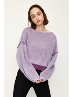 BI COLOR C／N トップス/L/PUR1