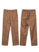 CENTER PRESS PANTS/ブラウン