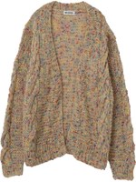 COLOR NEP KINT CARDIGAN/ベージュ