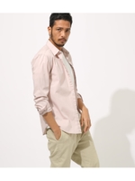 COTTON DUNP BASIC SHIRT/PNK