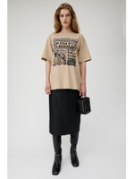 FAUX LEATHER スカート/BLK