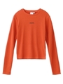 FITTED BASIC TOP/オレンジ