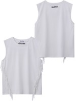 FRINGE TANK TOP/ホワイト