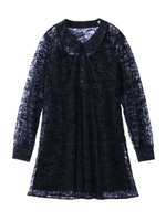 GRAFFITI TULLE DRESS/ブラック