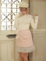 HB besic lip knit/ホワイト