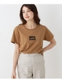 Lee ボックスロゴＴシャツ/ベージュ(052)