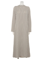 Link Lily Column Dress/BEIGE