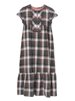 MADRAS PLAID DRESS/レッド