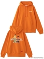 MILKFED. x SESAME STREET SWEAT HOODIE BERT and ERNIE/オレンジ